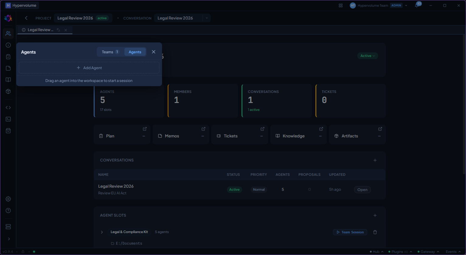 Solo agent option for quick, focused tasks